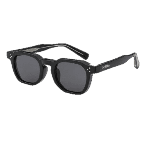 OPHRA solid black sunglasses